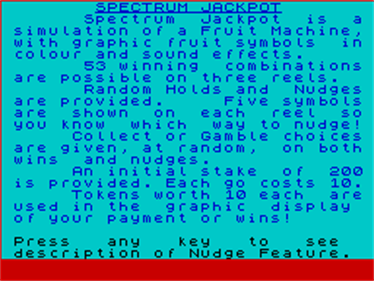 Jackpot - Screenshot - Game Title Image