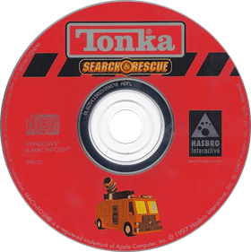 Tonka Search & Rescue - Disc Image