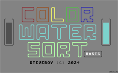 Color Water Sort Basic - Screenshot - Game Title Image