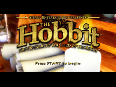 The Hobbit: The Prelude to the Lord of the Rings - Screenshot - Game Title Image