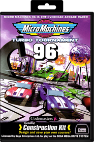 Micro Machines: Turbo Tournament 96 - Box - Front - Reconstructed Image