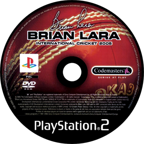 Brian Lara International Cricket 2005 - Disc Image