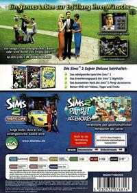 The Sims 2: Double Deluxe - Box - Back Image