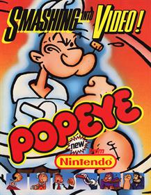 Popeye (Nintendo) - Advertisement Flyer - Front Image