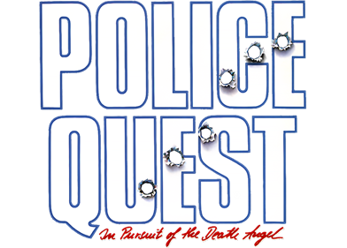Police Quest: In Pursuit of the Death Angel - Clear Logo Image