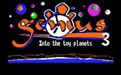 Genius 3: Into the Toy Planets - Screenshot - Game Title Image