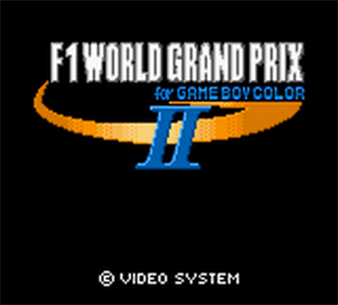 F1 World Grand Prix II - Screenshot - Game Title Image