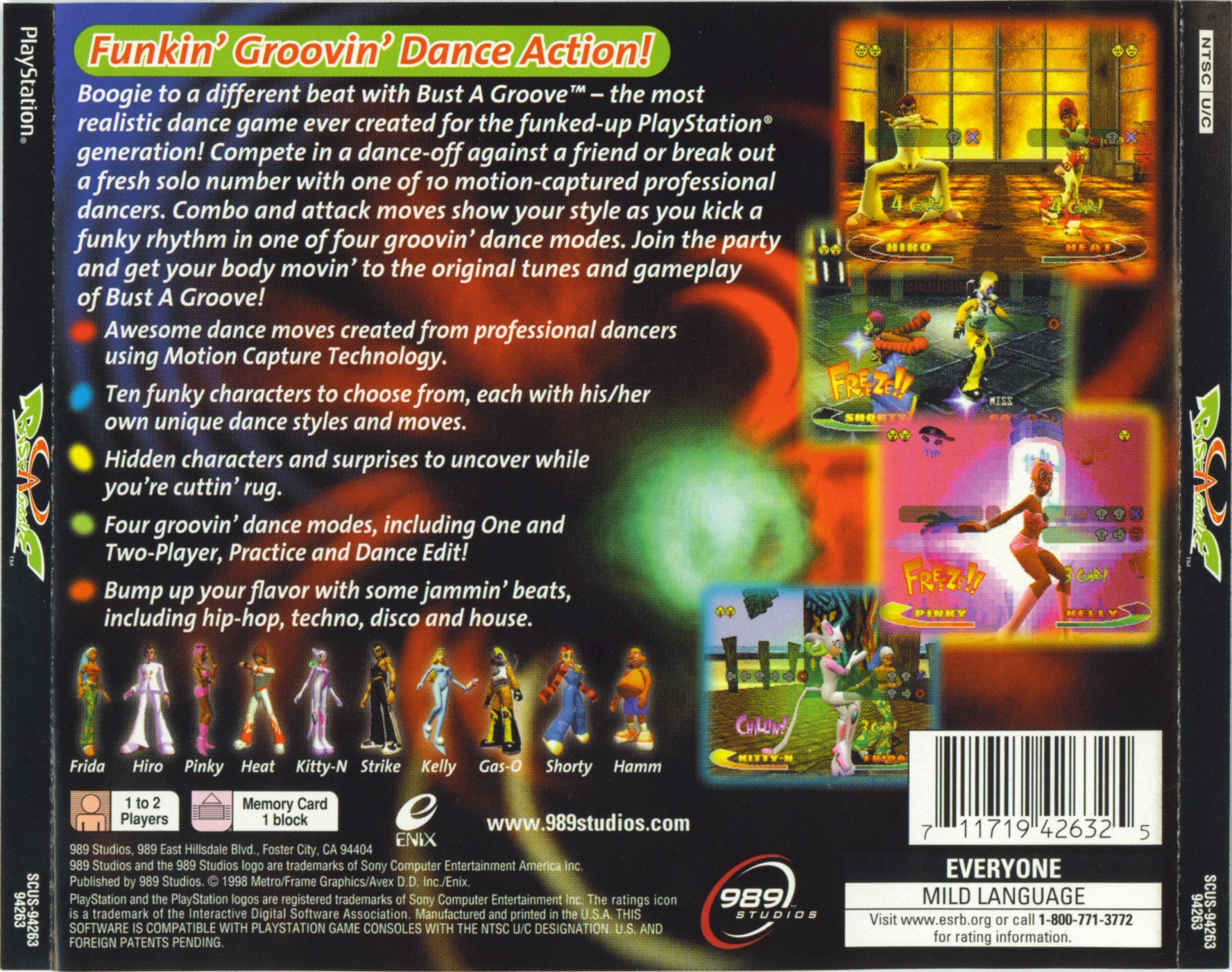 bust a groove ps1 eboot