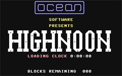 Highnoon - Screenshot - Game Title Image