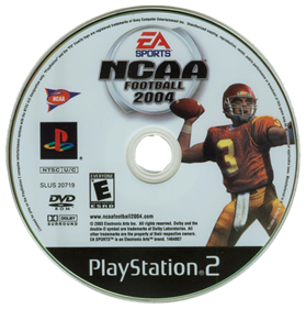 NCAA Football 2004 - Disc Image