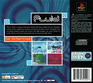 Fluid - Box - Back Image