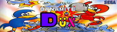 Dynamite Düx - Arcade - Marquee Image