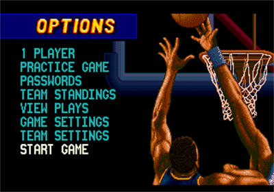Dick Vitale's "Awesome, Baby!" College Hoops - Screenshot - Game Select Image
