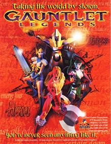 Gauntlet Legends - Advertisement Flyer - Front Image