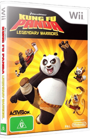 Kung Fu Panda: Legendary Warriors - Box - 3D Image