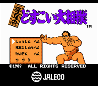 Terao no Dosukoi Oozumou - Screenshot - Game Title Image