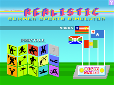 Realistic Summer Sports Simulator - Screenshot - Game Title Image