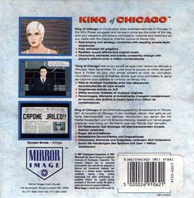 The King of Chicago - Box - Back Image