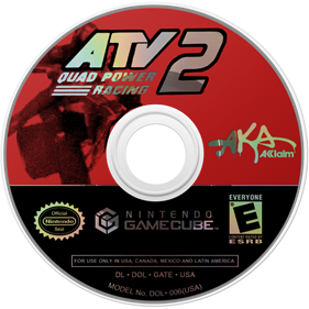 ATV: Quad Power Racing 2 - Disc Image