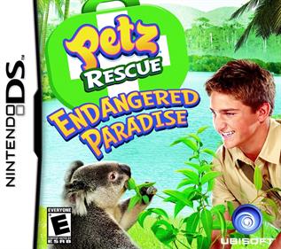 Petz Rescue: Endangered Paradise - Box - Front Image