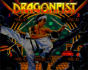 Dragonfist - Arcade - Marquee Image