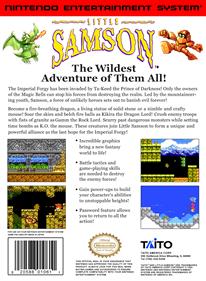 Little Samson - Box - Back Image