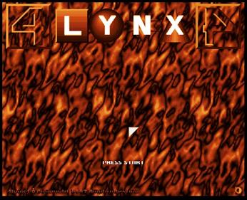 4 Lynx 4 - Screenshot - Game Title Image