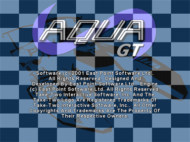 Aqua GT - Screenshot - Game Title