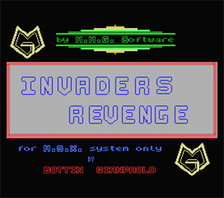 Invaders Revenge - Screenshot - Game Title Image