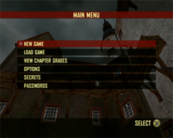 Prisoner of War - Screenshot - Game Select Image