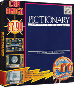 Pictionary: The Game of Quick Draw - Box - 3D Image