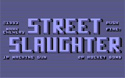 Street Slaughter - Screenshot - Game Title Image