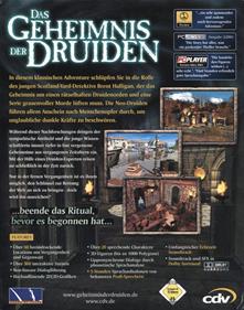 The Mystery of the Druids - Box - Back Image