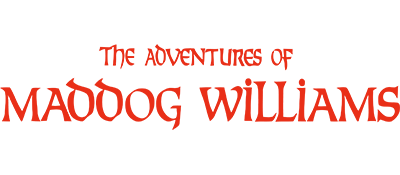 The Adventures of Maddog Williams in the Dungeons of Duridian - Clear Logo Image