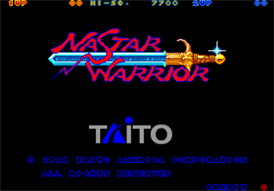 Nastar Warrior - Screenshot - Game Title Image