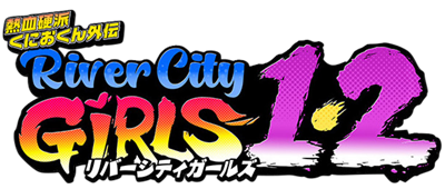 Nekketsu Kōha Kunio-kun Gaiden: River City Girls 1•2 - Clear Logo Image