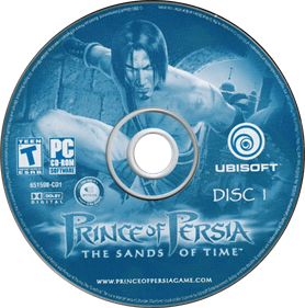 Prince of Persia: The Sands of Time - Disc Image