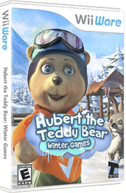Hubert the Teddy Bear: Winter Games - Box - 3D Image