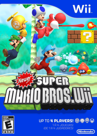 Newer Super Mario Bros. Wii - Box - Front Image