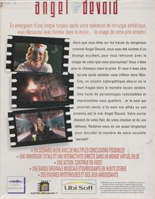 Angel Devoid: Face of the Enemy - Box - Back Image