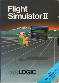Flight Simulator II - Box - Front Image