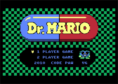 Dr. Mario - Screenshot - Game Title Image