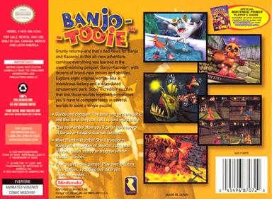 Banjo-Tooie - Box - Back Image