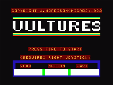 Vultures - Screenshot - Game Title Image