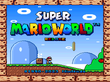 Super Mario World Redone - Screenshot - Game Title Image