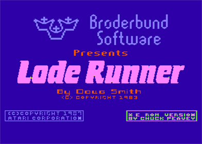 Lode Runner - Screenshot - Game Title Image