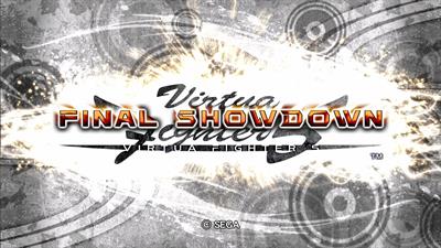 Virtua Fighter 5: Final Showdown - Screenshot - Game Title Image