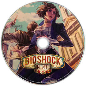 BioShock Infinite - Fanart - Disc Image