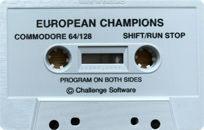 European Champions (Idea Software) - Cart - Front Image