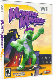 Monster Mayhem: Build and Battle - Box - 3D Image